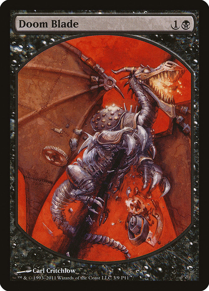 Doom Blade [Magic Player Rewards 2011] | Game Master's Emporium (The New GME)