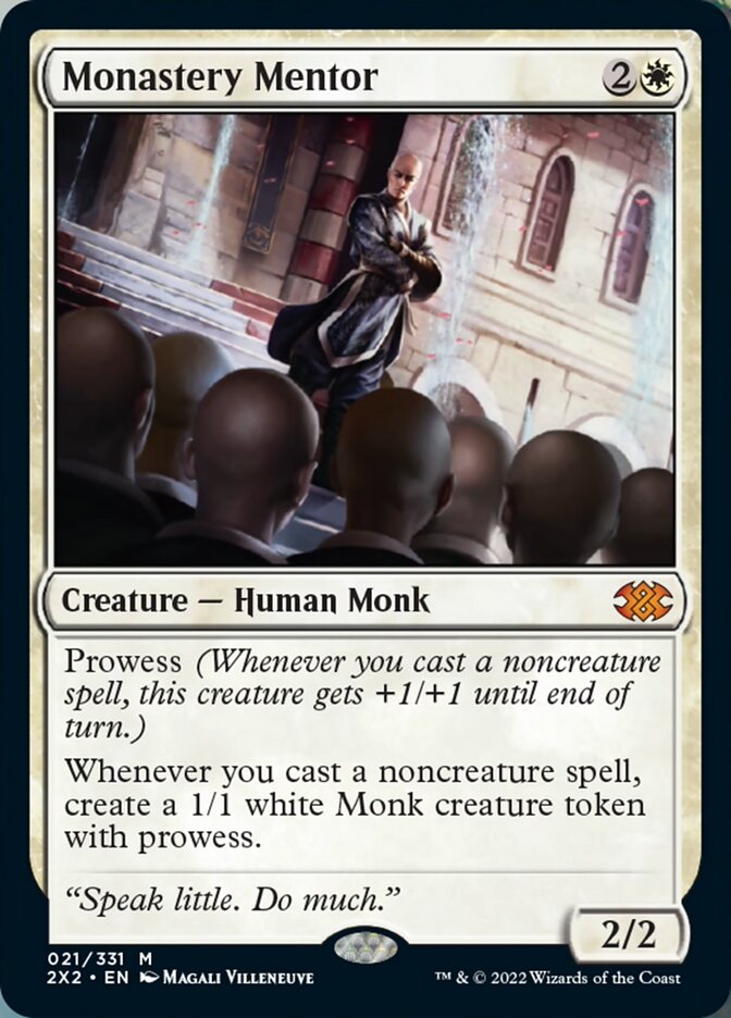 Monastery Mentor [Double Masters 2022] | Game Master's Emporium (The New GME)