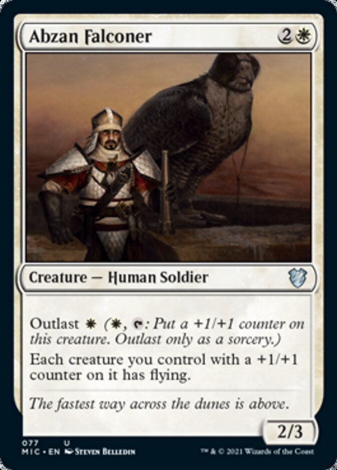 Abzan Falconer [Innistrad: Midnight Hunt Commander] | Game Master's Emporium (The New GME)