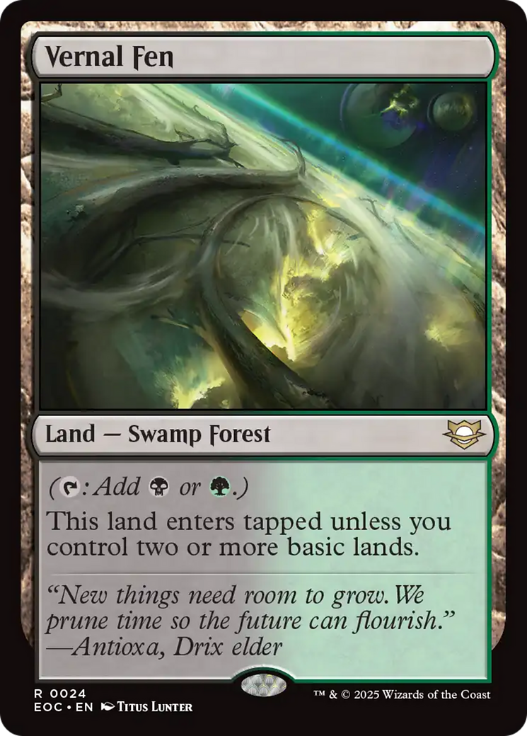 Vernal Fen [Edge of Eternities Commander] | Game Master's Emporium (The New GME)