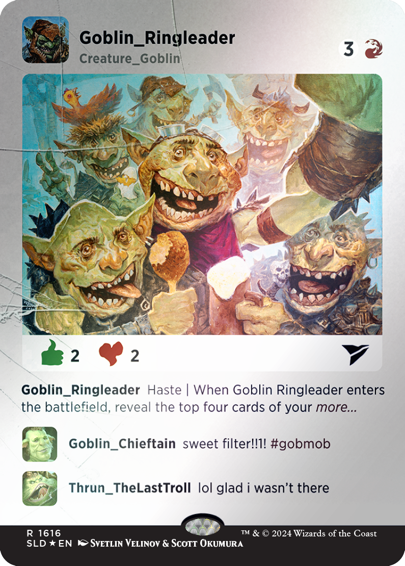 Goblin Ringleader (Rainbow Foil) [Secret Lair Drop Series] | Game Master's Emporium (The New GME)