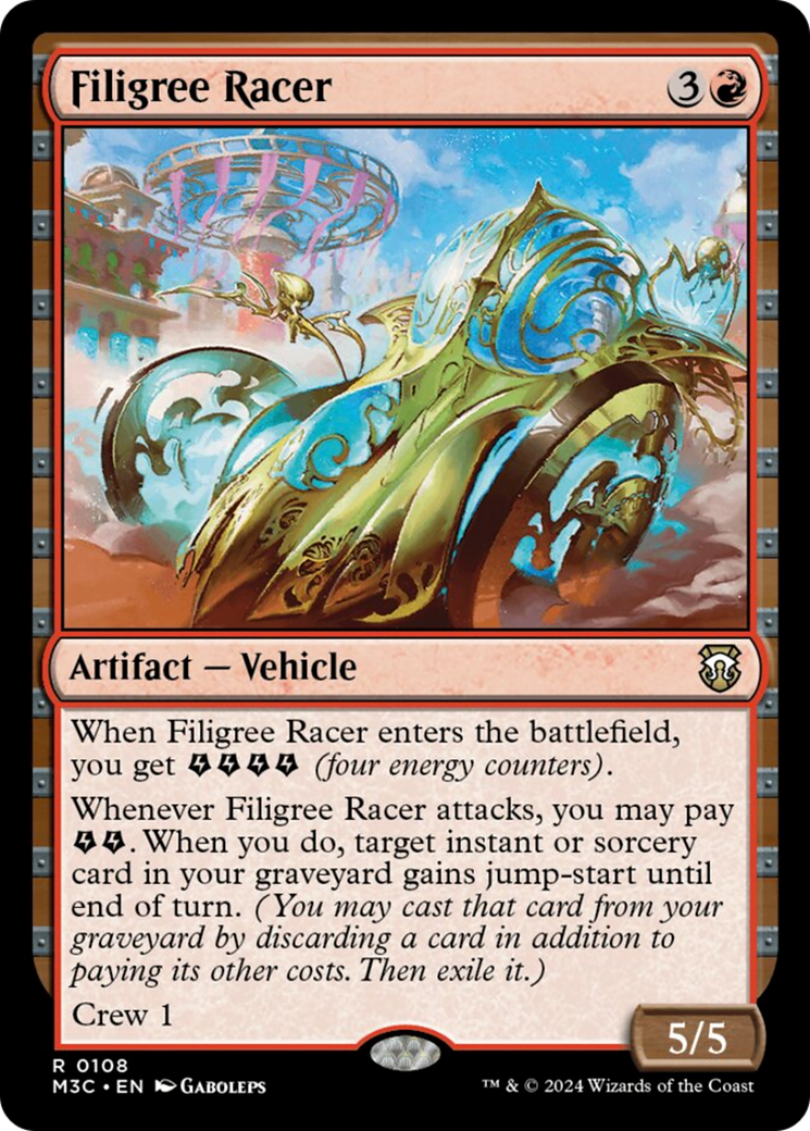 Filigree Racer [Modern Horizons 3 Commander] | Game Master's Emporium (The New GME)