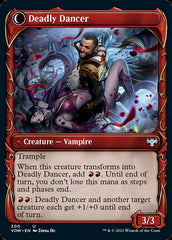 Alluring Suitor // Deadly Dancer (Showcase Fang Frame) [Innistrad: Crimson Vow] | Game Master's Emporium (The New GME)