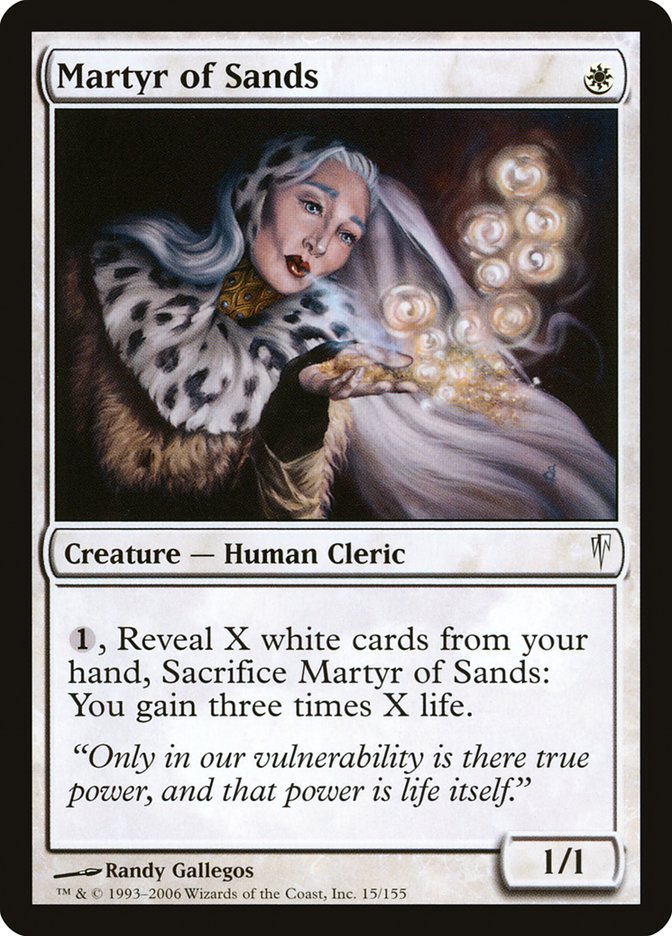 Martyr of Sands [Coldsnap] | Game Master's Emporium (The New GME)
