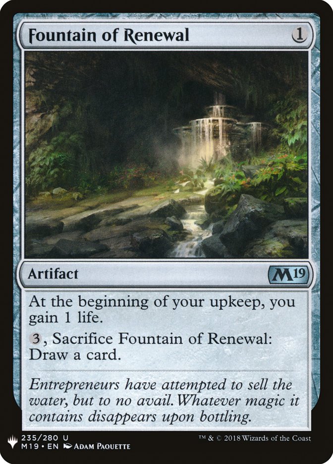 Fountain of Renewal [Mystery Booster] | Game Master's Emporium (The New GME)