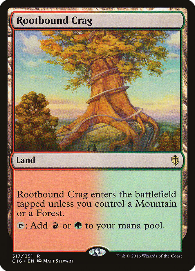 Rootbound Crag [Commander 2016] | Game Master's Emporium (The New GME)