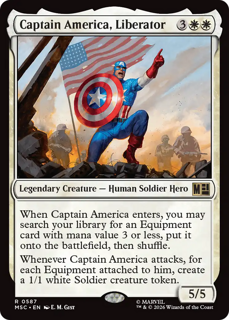 Captain America, Liberator [Marvel Super Heroes Commander] | Game Master's Emporium (The New GME)