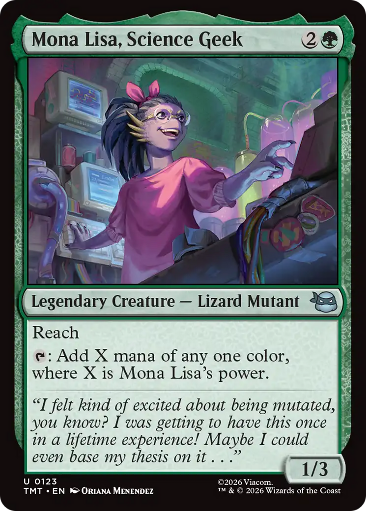 Mona Lisa, Science Geek [Teenage Mutant Ninja Turtles] | Game Master's Emporium (The New GME)