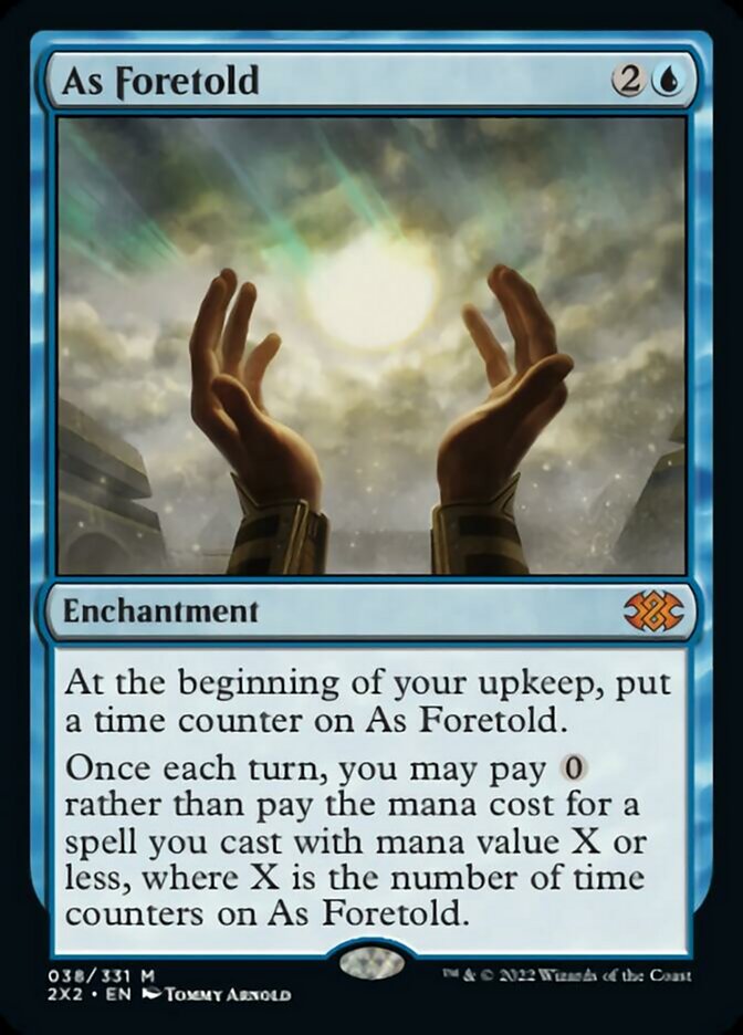 As Foretold [Double Masters 2022] | Game Master's Emporium (The New GME)