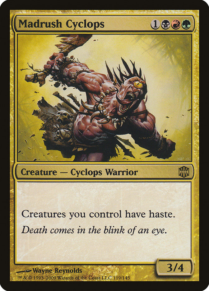 Madrush Cyclops [Alara Reborn] | Game Master's Emporium (The New GME)