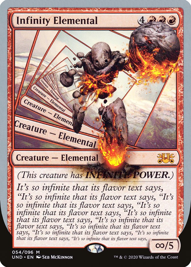 Infinity Elemental [Unsanctioned] | Game Master's Emporium (The New GME)