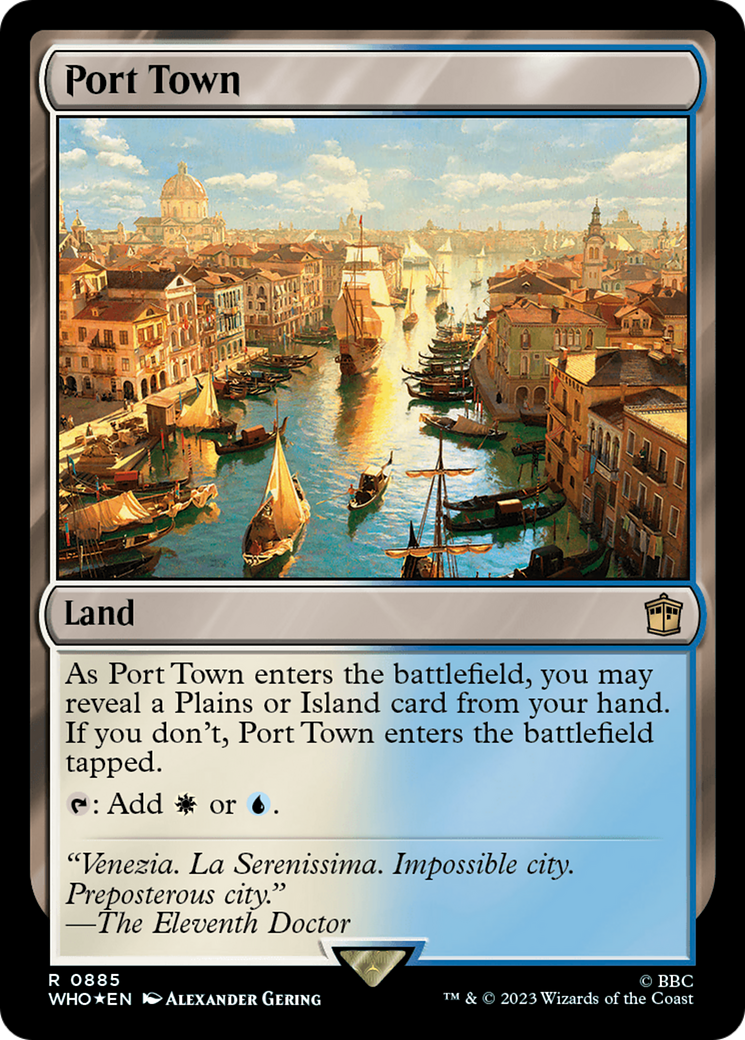 Port Town (Surge Foil) [Doctor Who] | Game Master's Emporium (The New GME)