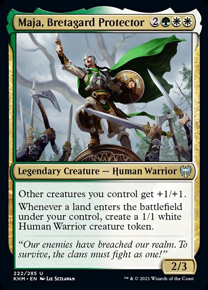 Maja, Bretagard Protector [Kaldheim] | Game Master's Emporium (The New GME)