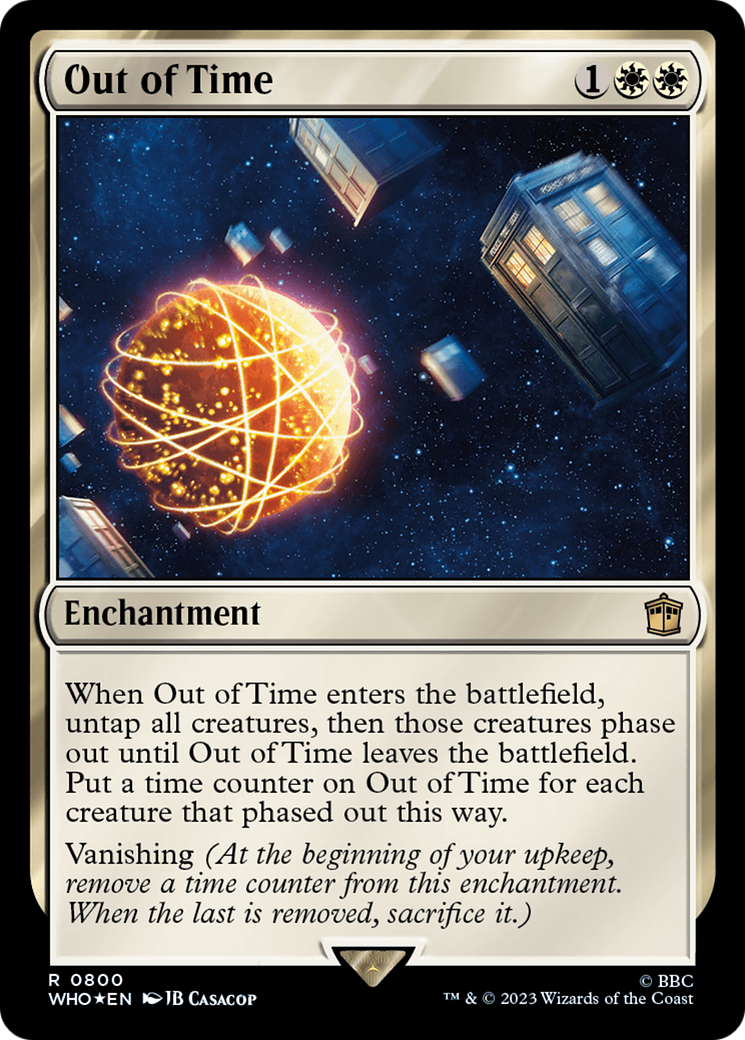 Out of Time (Surge Foil) [Doctor Who] | Game Master's Emporium (The New GME)