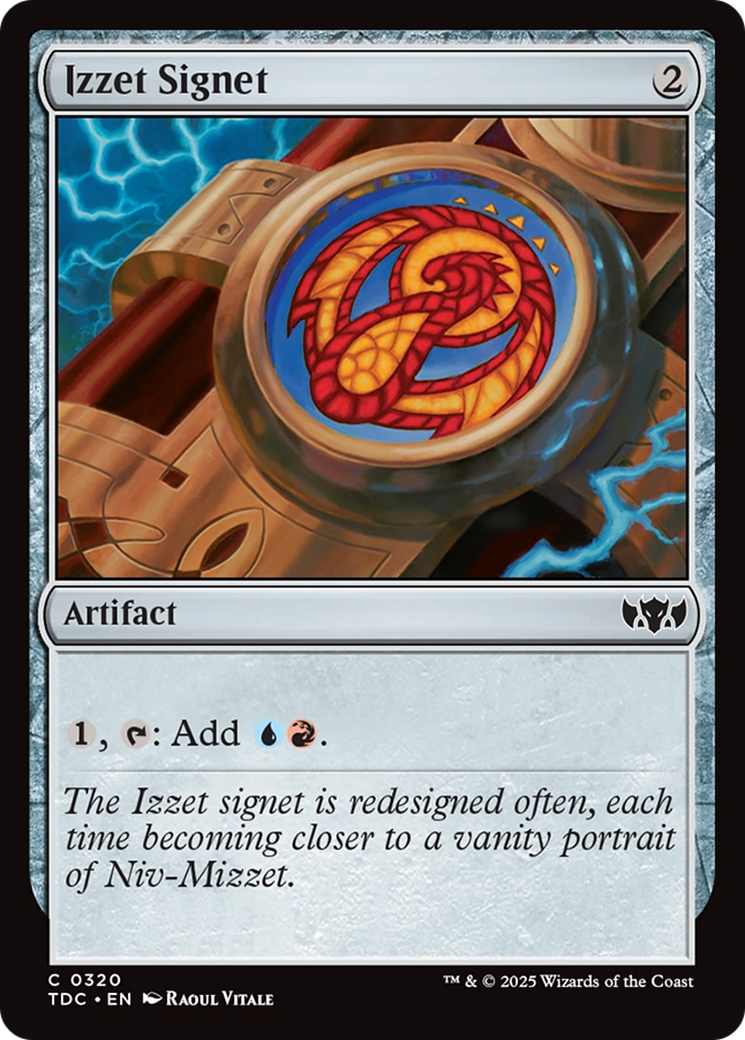 Izzet Signet [Tarkir: Dragonstorm Commander] | Game Master's Emporium (The New GME)