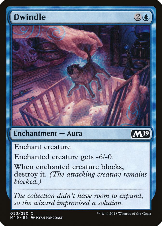 Dwindle [Core Set 2019] | Game Master's Emporium (The New GME)