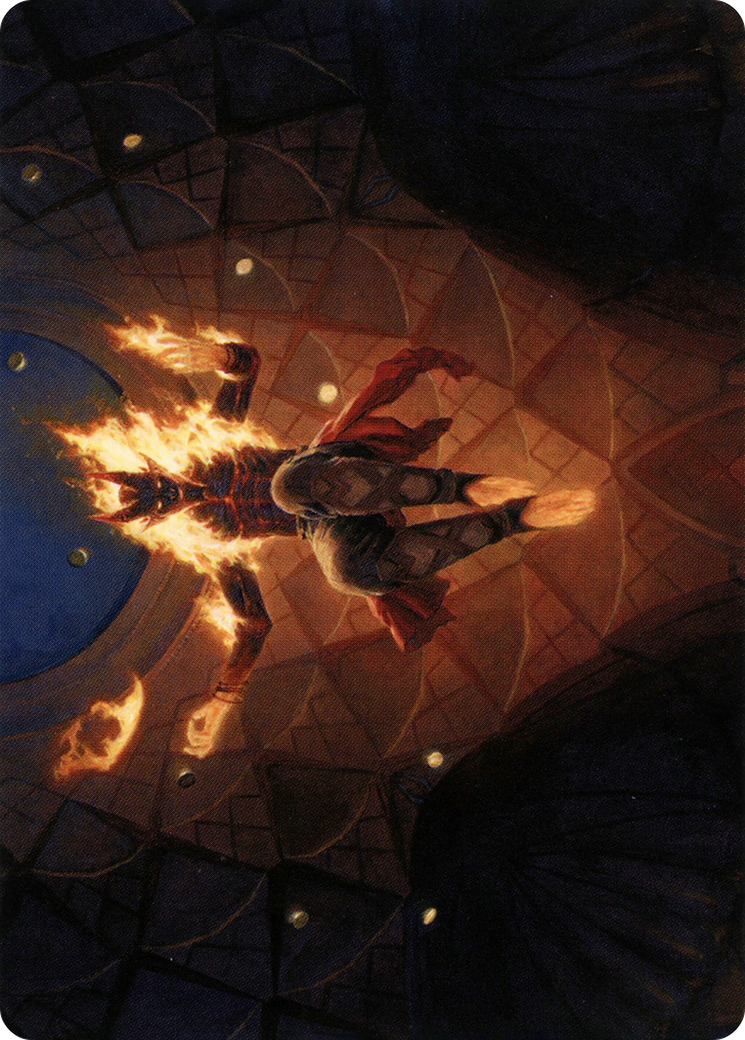 Yusri, Fortune's Flame Art Card [Modern Horizons 2 Art Series] | Game Master's Emporium (The New GME)
