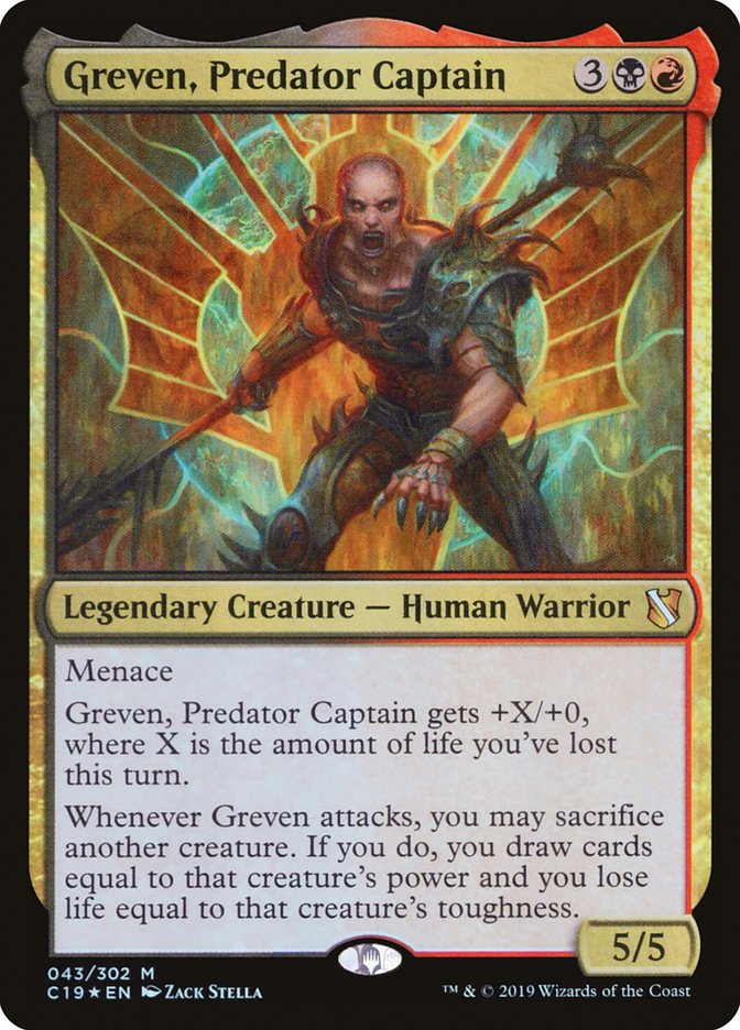 Greven, Predator Captain [Commander 2019] | Game Master's Emporium (The New GME)