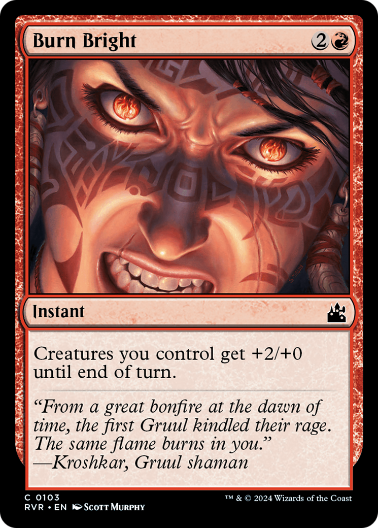 Burn Bright [Ravnica Remastered] | Game Master's Emporium (The New GME)
