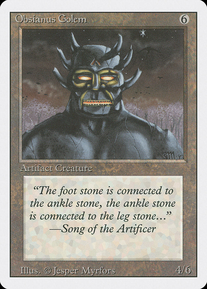 Obsianus Golem [Revised Edition] | Game Master's Emporium (The New GME)
