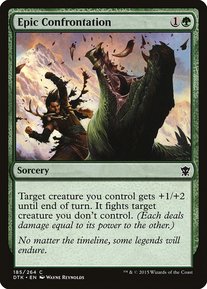 Epic Confrontation [Dragons of Tarkir] | Game Master's Emporium (The New GME)
