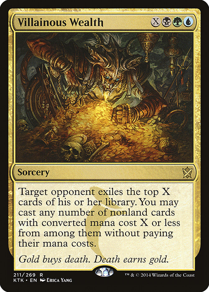 Villainous Wealth [Khans of Tarkir] | Game Master's Emporium (The New GME)