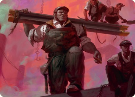 The Beamtown Bullies Art Card [Streets of New Capenna Art Series] | Game Master's Emporium (The New GME)