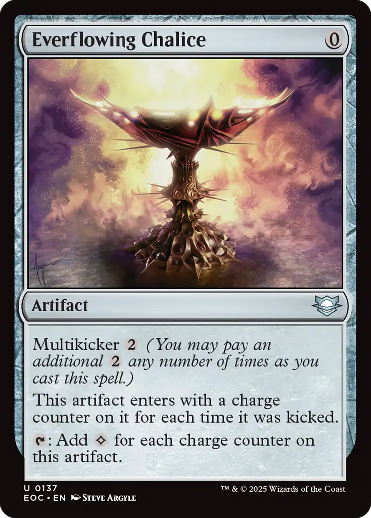 Everflowing Chalice [Edge of Eternities Commander] | Game Master's Emporium (The New GME)