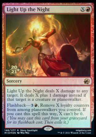 Light Up the Night [Innistrad: Midnight Hunt Prerelease Promos] | Game Master's Emporium (The New GME)