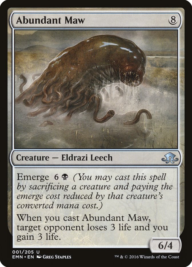 Abundant Maw [Eldritch Moon] | Game Master's Emporium (The New GME)