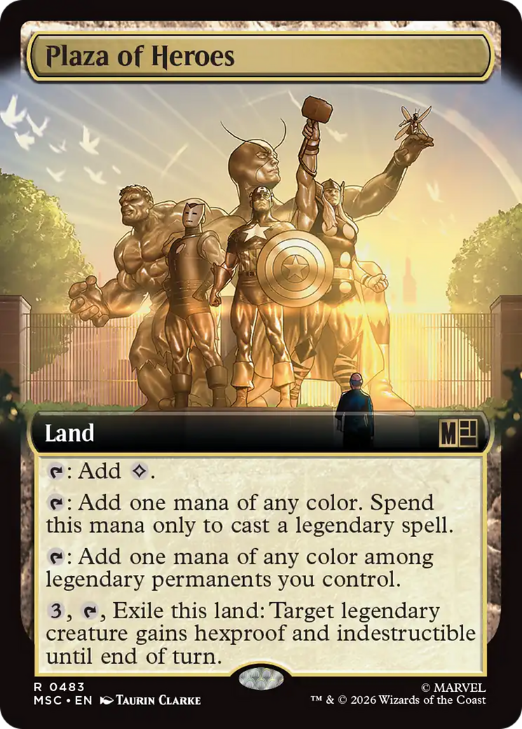 Plaza of Heroes (Extended Art) [Marvel Super Heroes Commander] | Game Master's Emporium (The New GME)