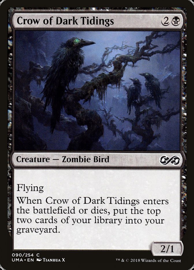 Crow of Dark Tidings [Ultimate Masters] | Game Master's Emporium (The New GME)