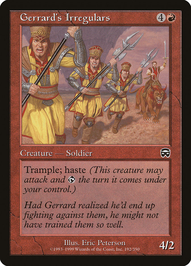 Gerrard's Irregulars [Mercadian Masques] | Game Master's Emporium (The New GME)