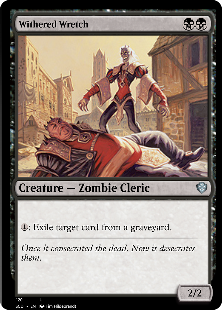 Withered Wretch [Starter Commander Decks] | Game Master's Emporium (The New GME)