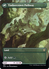 Cragcrown Pathway // Timbercrown Pathway (Borderless Alternate Art) [Zendikar Rising] | Game Master's Emporium (The New GME)