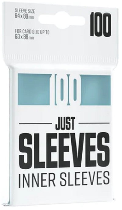 Just Sleeves Inner Sleeves 100  64 x 89 | Game Master's Emporium (The New GME)