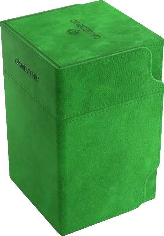 Watchtower XL Deck Case Green 100+ | Game Master's Emporium (The New GME)