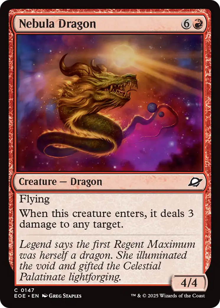 Nebula Dragon [Edge of Eternities] | Game Master's Emporium (The New GME)