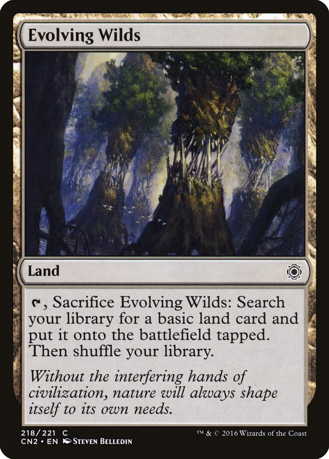 Evolving Wilds [Conspiracy: Take the Crown] | Game Master's Emporium (The New GME)