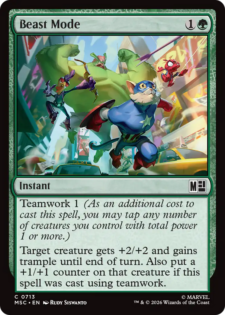 Beast Mode [Marvel Super Heroes Commander] | Game Master's Emporium (The New GME)