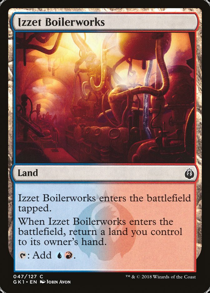 Izzet Boilerworks [Guilds of Ravnica Guild Kit] | Game Master's Emporium (The New GME)