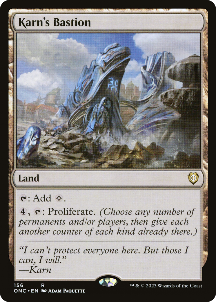 Karn's Bastion [Phyrexia: All Will Be One Commander] | Game Master's Emporium (The New GME)