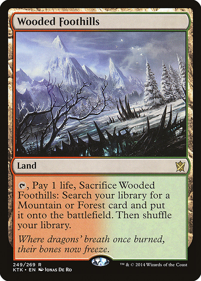 Wooded Foothills [Khans of Tarkir] | Game Master's Emporium (The New GME)