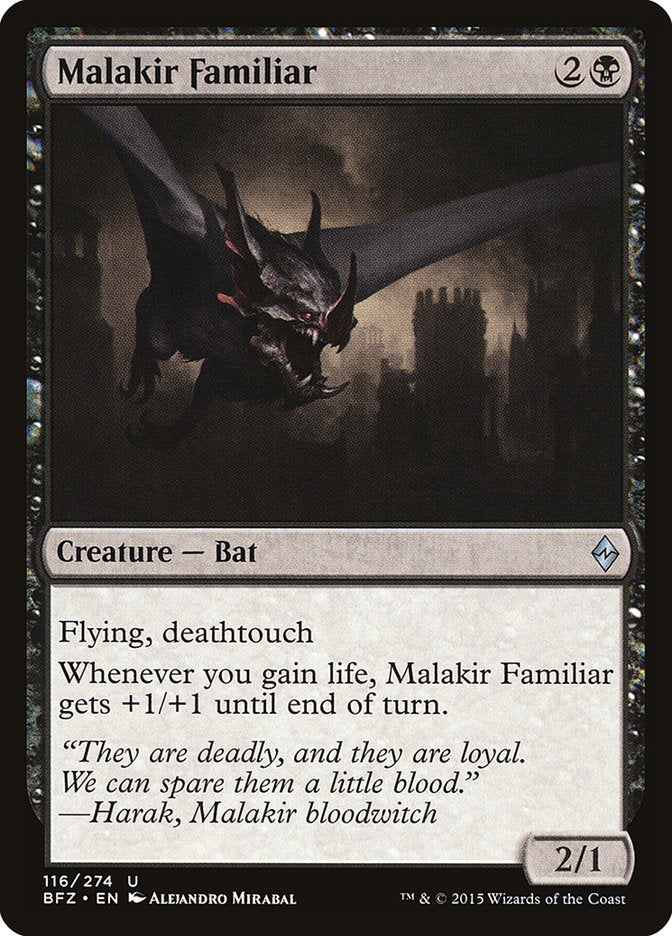 Malakir Familiar [Battle for Zendikar] | Game Master's Emporium (The New GME)