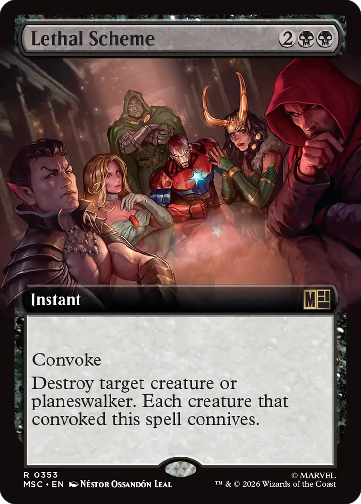 Lethal Scheme (Extended Art) [Marvel Super Heroes Commander] | Game Master's Emporium (The New GME)