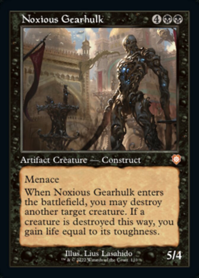 Noxious Gearhulk (Retro) [The Brothers' War Commander] | Game Master's Emporium (The New GME)