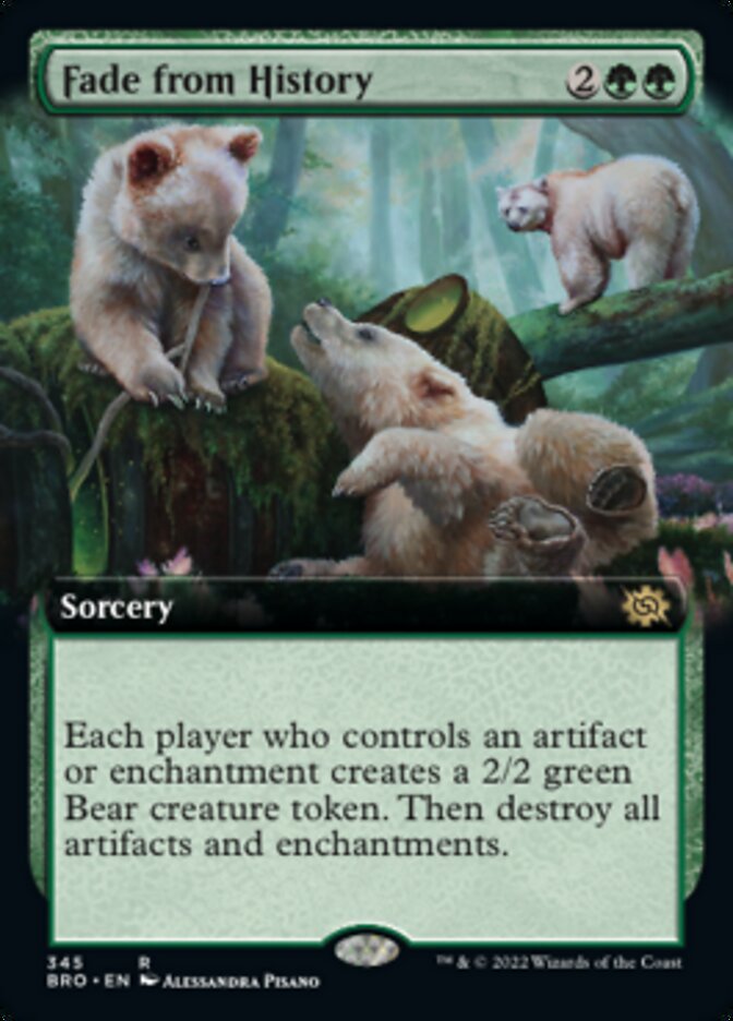 Fade from History (Extended Art) [The Brothers' War] | Game Master's Emporium (The New GME)