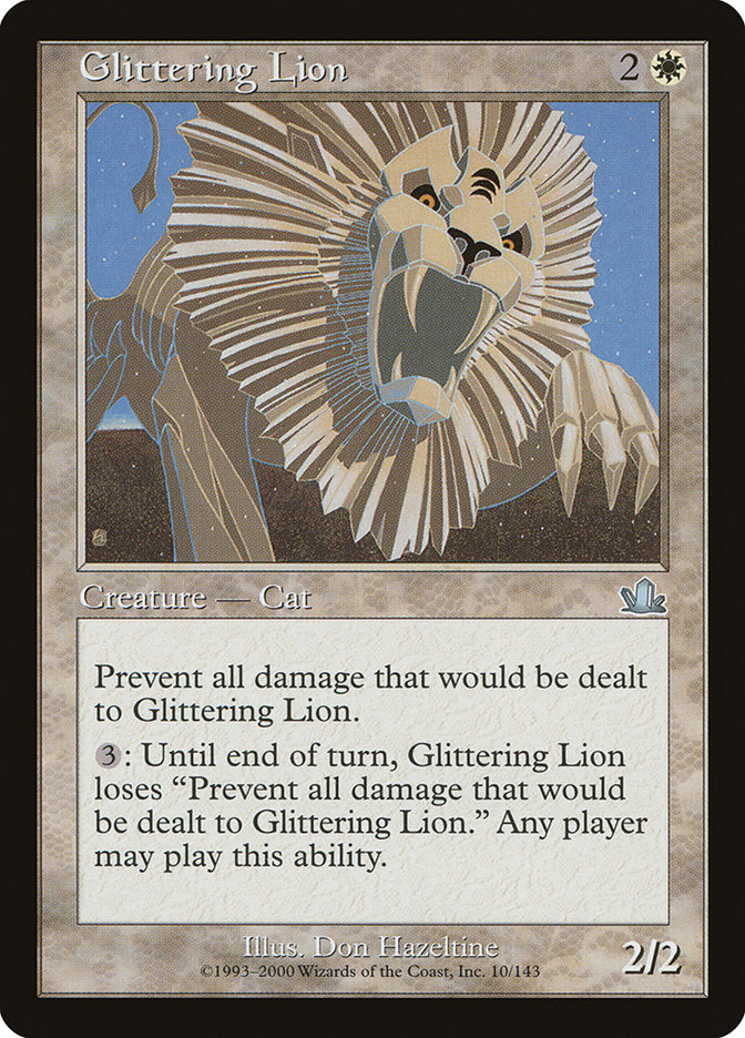 Glittering Lion [Prophecy] | Game Master's Emporium (The New GME)