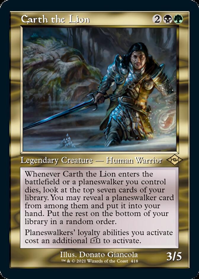Carth the Lion (Retro) [Modern Horizons 2] | Game Master's Emporium (The New GME)