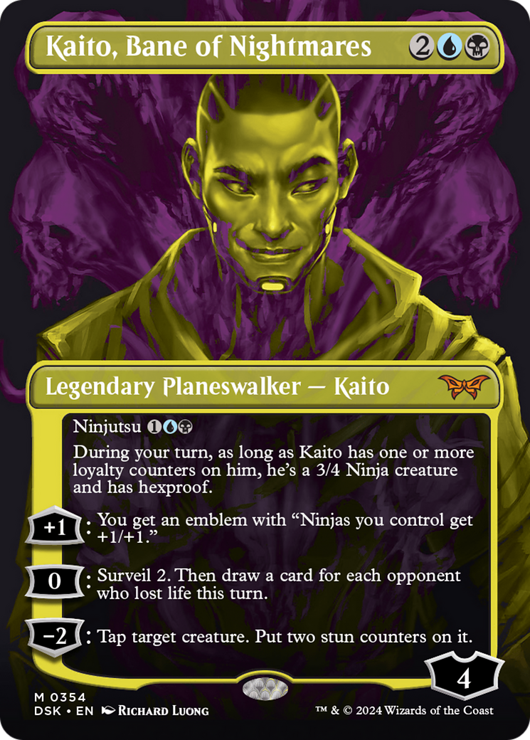 Kaito, Bane of Nightmares (Showcase) [Duskmourn: House of Horror] | Game Master's Emporium (The New GME)